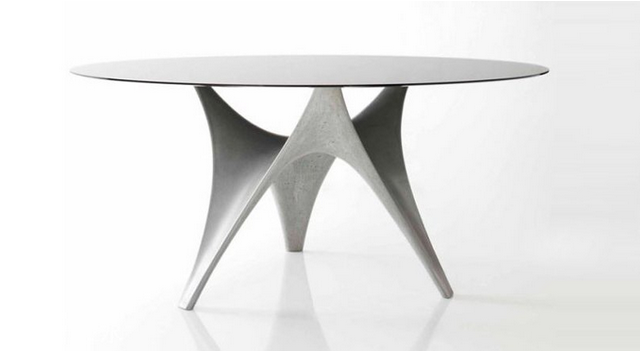 混凝土、混凝土桌子