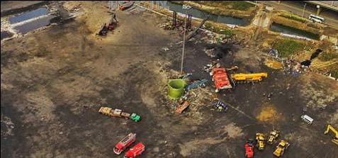 工程機械、天津港