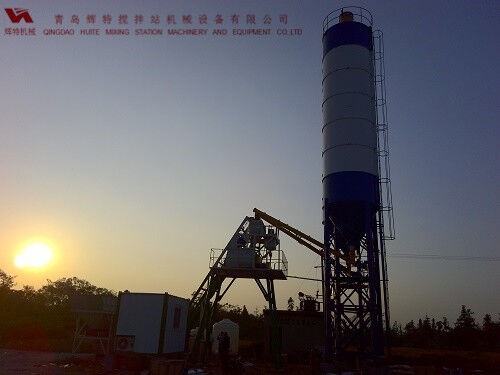 攪拌站HZS35易損件少，維護簡單，運行費用低