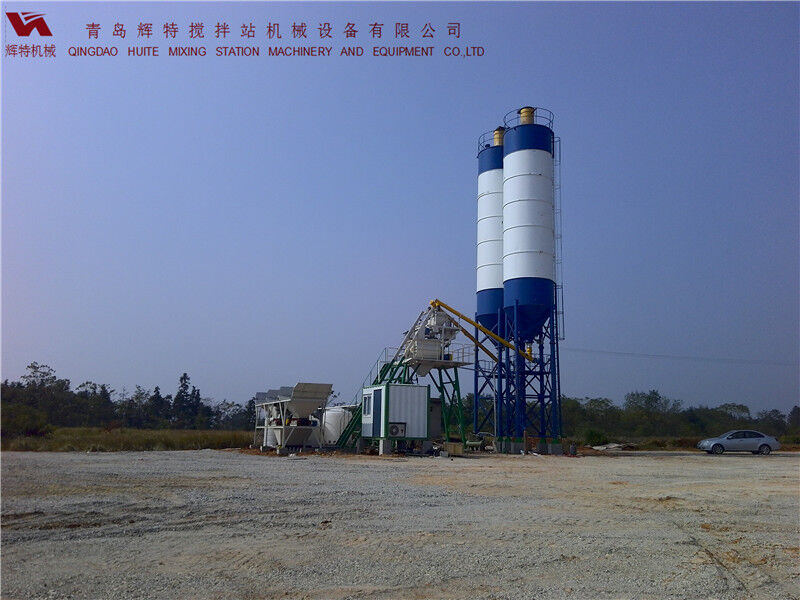 攪拌站HZS35易損件少，維護簡單，運行費用低