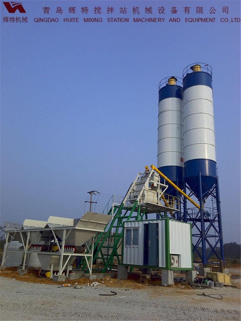 攪拌站HZS35易損件少，維護簡單，運行費用低