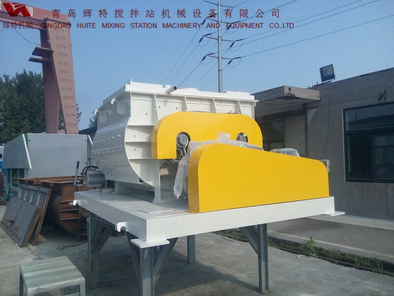 JS750攪拌臂采用偏心式設(shè)計(jì)，延長(zhǎng)使用壽命，青島輝特機(jī)械