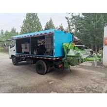  車載式雙噴頭濕噴機(jī)，車載式濕噴臺(tái)車，雙噴頭混凝土濕噴臺(tái)車