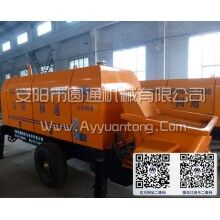 柴油機(jī)動力拖式混凝土泵
