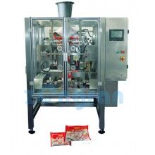 速凍水餃包裝機，速凍魚丸包裝機