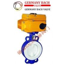 進口電動對夾襯氟蝶閥|德國巴赫總代理-上海秉奇